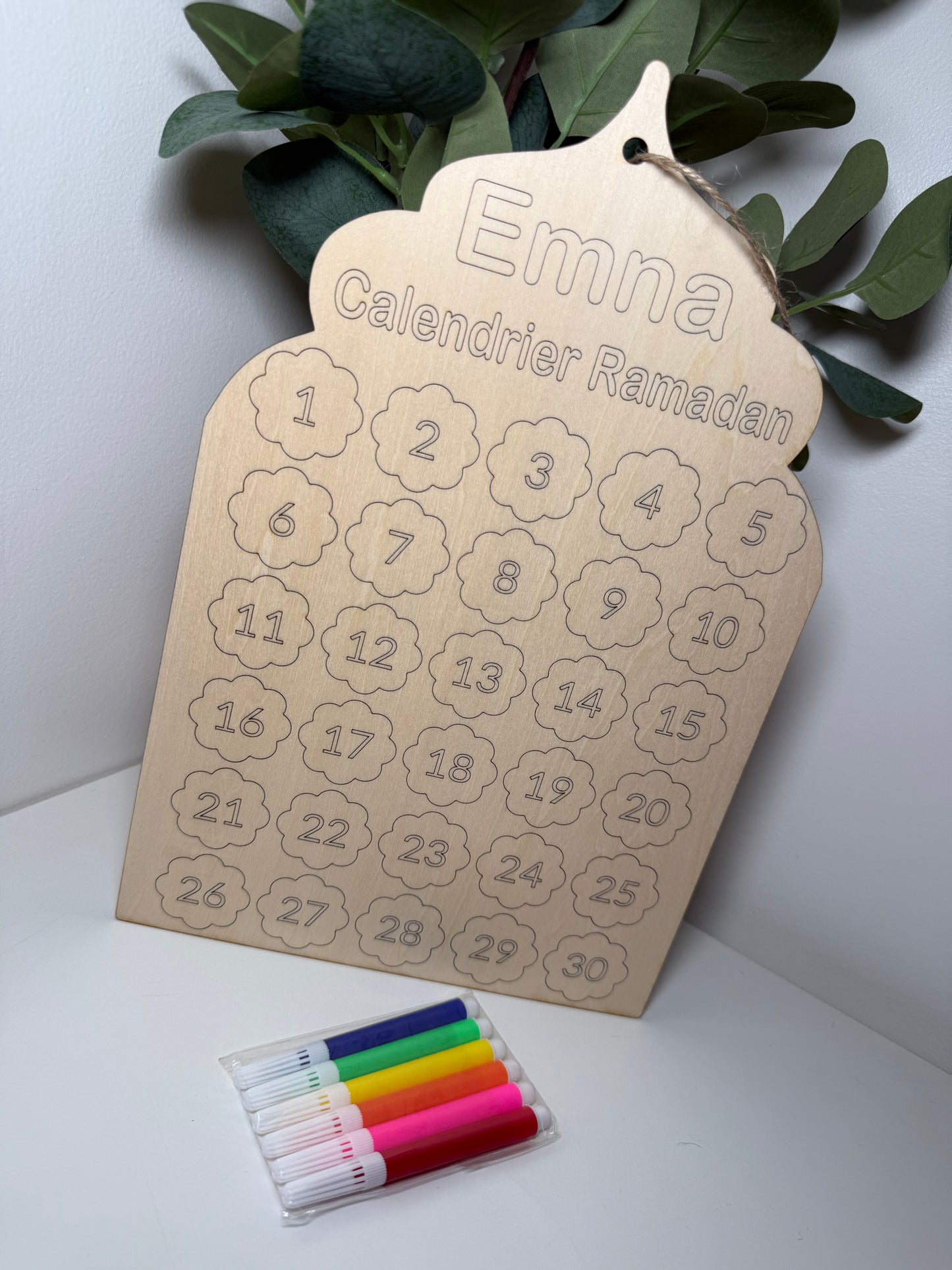 Calendrier ramadan