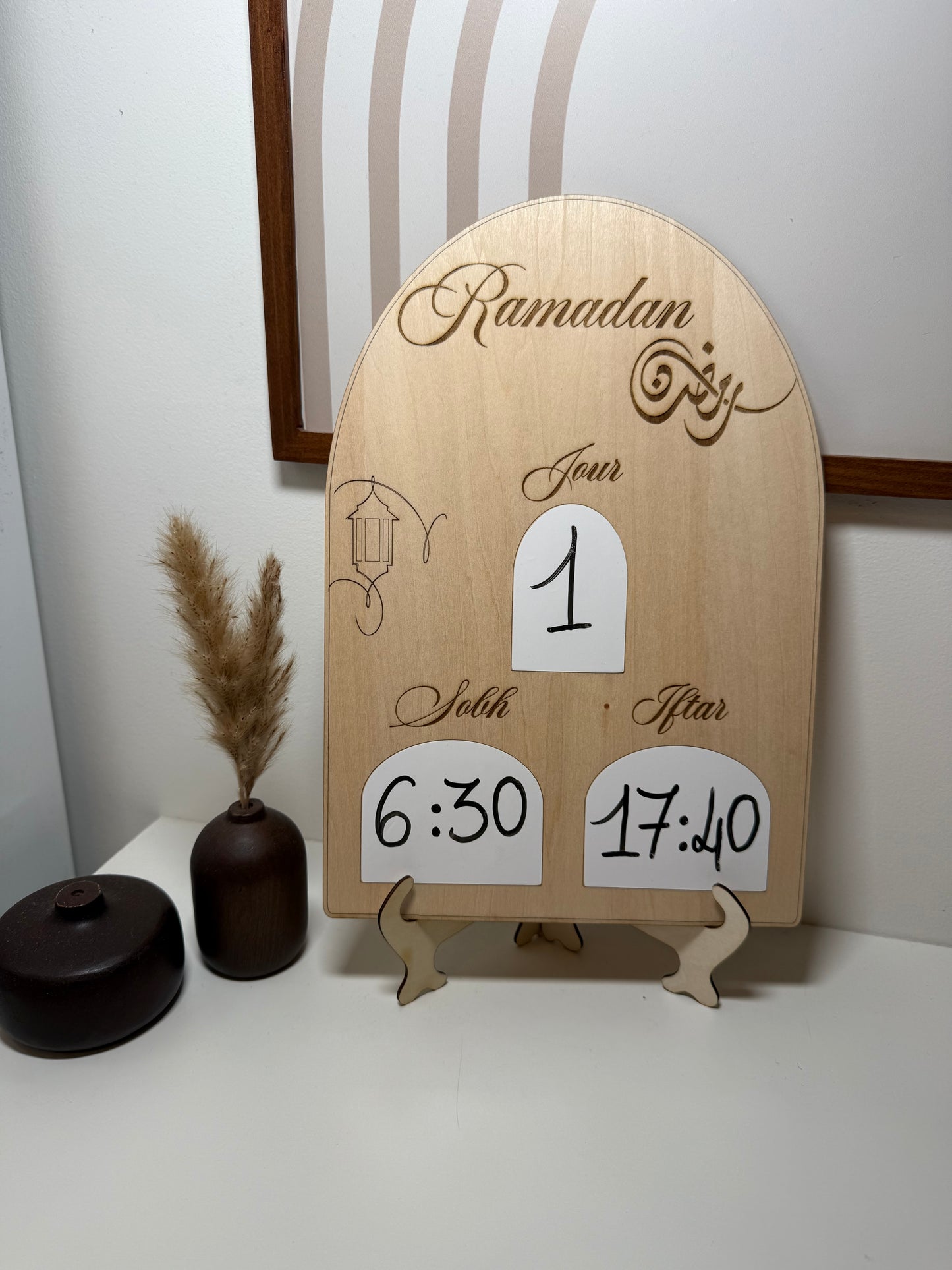 Calendrier Ramadan Effaçable