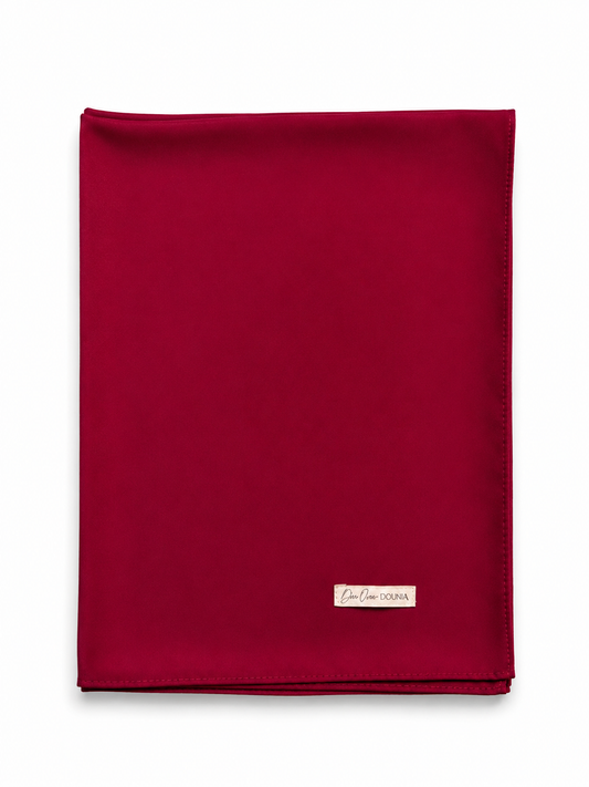 Soie de Médine Rouge Bordeaux
